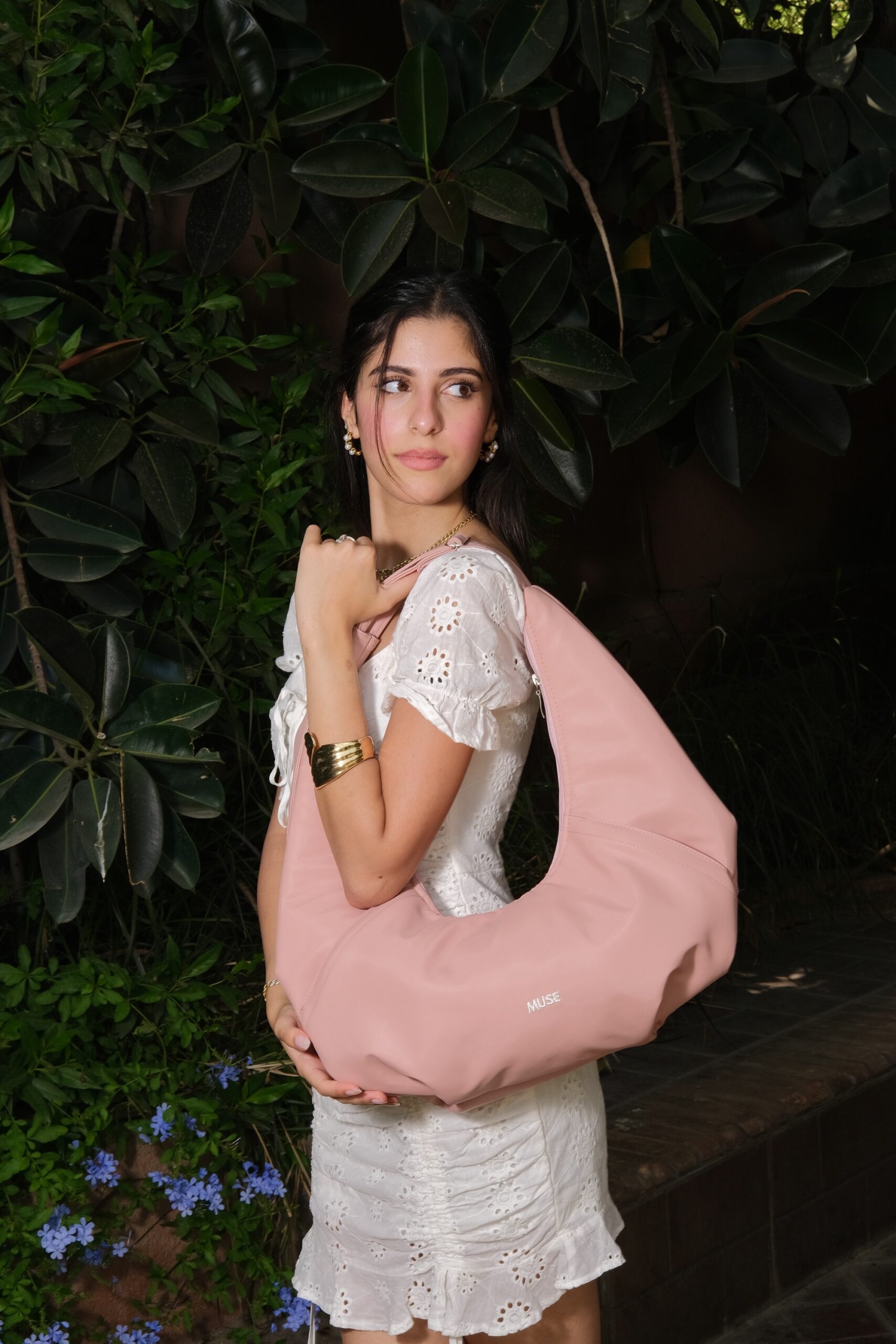 【Raucohouse】Muse croissant mini shoulder bag The croissant bag in olive – Muse the shop