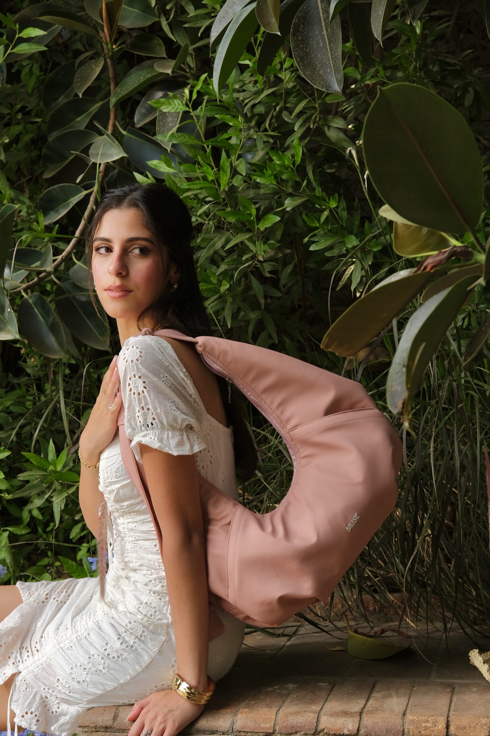 The croissant bag in pink – Muse the shop